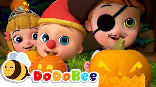 Happy Halloween Song  Best Halloween Songs amp Nursery Rhymes  Scary Fruits amp Vegetables DoDoBee [upl. by Hasen]