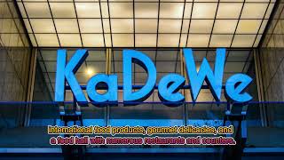 KaDeWe in Berlin  Worlds Greatest Department Store [upl. by Ahsinert]