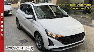 New 2024 Hyundai i20 Sportz O iVT  White Colour  978L  Best Automatic Car under 10L  Sunroof [upl. by Ardnuyek]