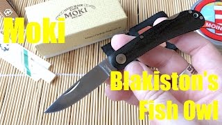 Moki Blakistons Fish Owl Small Ein Begleiter für jeden Tag  EDC  GentlemanTaschenmesser [upl. by Nnaael251]