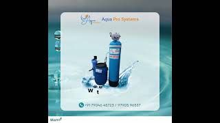 Water Softener by Aqua pro systems watersoftener aquaprosystemswaterfilters offer [upl. by Dilks458]