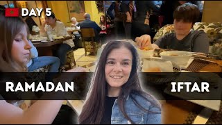 Iftar at Zayyane Restaurant in Rabat Morocco  Ramadan Vlog Day 5 العربية CC [upl. by Akenihs]