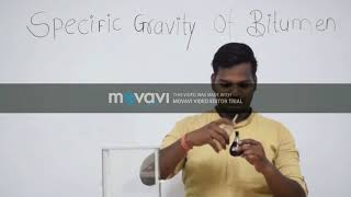 Specific Gravity Bitumen [upl. by Anais]