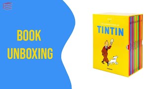 The Adventures Of Tintin 23 Book Box Set  Book Unboxing [upl. by Fredella]