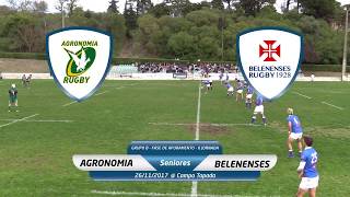 2017 11 26 Agronomia vs Belenenses CN1 resumo [upl. by Ilyah66]