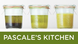 How to Make Vinaigrette  4 easy recipes from Pascale’s Kitchen [upl. by Noivad]