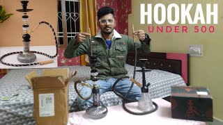 Flipkart hookah unboxing  value for money hookah  best hookah under 500  hookah review [upl. by Felecia143]