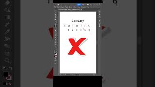 1How to Create Auto Calendar Easily Using Illustrator CC [upl. by Viviana]