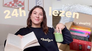 24 uur lezen help  boeken shoplog ✧˖°🎧📖 [upl. by Nanahs]