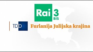 RAI3 BIS FJK  TGR SLOVENO TDD Televizijski Deželni Dnevnik [upl. by Anol]