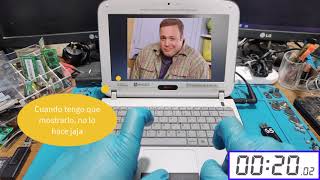 ☣ Netbook G4 Intel Atom N2600 con Video INTEL GMA 3600 Funcionando con Windows 10 LTSB 2015 [upl. by Ehc589]