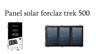 Placa solar decathlon forclaz trek 500 15 w [upl. by Haliak]