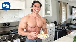 Full Day Of Eating  Fat Loss Contest Prep  2566 Calories  Sadik Hadzovic [upl. by Aihsiym]