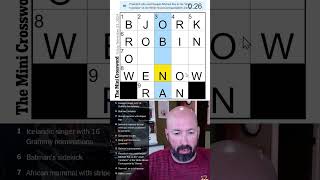 NYT Mini Crossword  Nov 22 [upl. by Milissent]