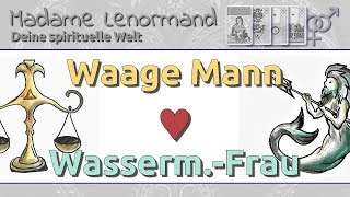 Waage Mann amp Wassermann Frau Liebe und Partnerschaft [upl. by Ada]