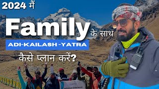 How to Plan Adi Kailash Yatra with Family in 2024  adikailashyatra2024 [upl. by Suertemed]