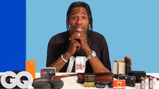 10 Things Travis Scott Cant Live Without  GQ [upl. by Lartnom]