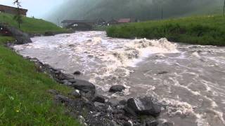 Muotathal Hochwasser Muota [upl. by Idelson713]