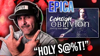 MUSIC DIRECTOR REACTS  EPICA  Consign To Oblivion  Live at the Zenith [upl. by Jack192]