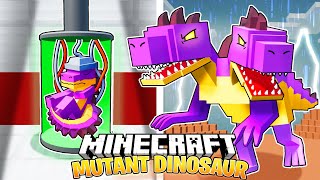 I Survived 100 Days as a MUTANT DINOSAUR in HARDCORE Minecraft [upl. by Magree889]