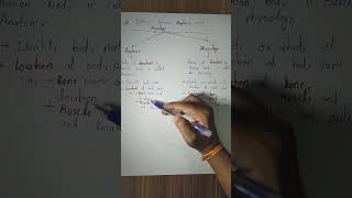 Diffrence between Anatomy and Physiology anatomy physiology biology pharmcology chemistry [upl. by Ynohtnael]