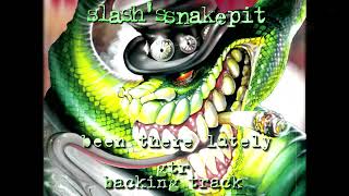 Slashs Snakepit Been There Lately GTR Backing Track [upl. by Cirted]