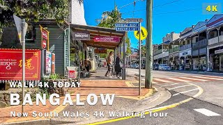 Bangalow NSW  4K Walking Tour [upl. by Enitsahc]