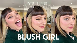 Hair Trend  Color Block Tutorial [upl. by Melantha]