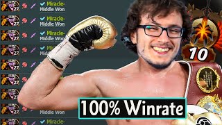 Miracles 100 Winrate Timbersaw Mid Guide  Dota 2 [upl. by Aicirpac]