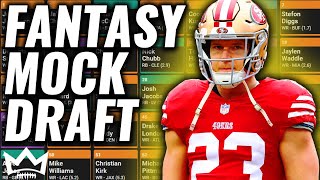 2024 Fantasy Football Mock Draft  12 Team  PPR Pick 1 [upl. by Kcinemod622]