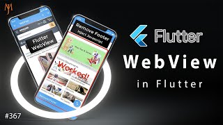 Flutter Tutorial  WebView App  The Right Way  13 Load URL HTML Javascript  Android iOS [upl. by Aivekal]