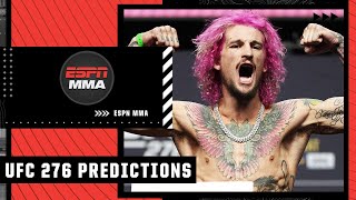 UFC 276 Predictions Volkanovski vs Holloway 3 amp Adesanya vs Cannonier  ESPN MMA [upl. by Noy]