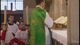 Tridentine Latin Mass Last Sunday after Pentecost 38 [upl. by Lyrehs]