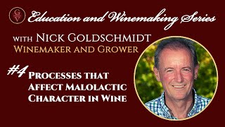 Processes that Affect Malolactic Character in Wine [upl. by Grannias]