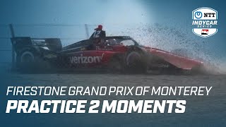 PRACTICE 2 MOMENTS  FIRESTONE GRAND PRIX OF MONTEREY [upl. by Ninetta576]