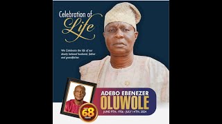 ADEBO Ebenezer OLUWOLE Aged 68 Years [upl. by Mihar52]