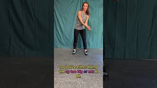 Tips for doing Pullbacks aka Pick Up tapfitfam tapdance tips dance subscribe fyp ytshorts [upl. by Slrahc]