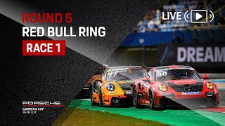 ROUND 5  RACE 1  Porsche Carrera Cup Benelux Season 2024 at the Red Bull Ring [upl. by Llenyr]