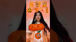 Random Orange food MUKBANG🎃 shorts [upl. by Ennayt]