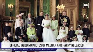 Official wedding photos of Meghan and Harry released [upl. by Abel863]