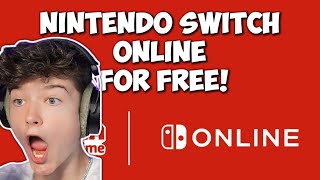 Nintendo Switch Online for FREE 12 Months ➡️ Get a FREE Nintendo Switch Online Membership in 2024 [upl. by Lletniuq398]