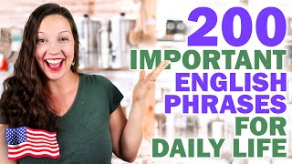 200 Important English Expressions English vocabulary lesson [upl. by Andreana438]