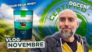 Retour de la Whey  coude DETRUIT 😱 la DGCCRF valide notre qualité 😎  Vlog 30 [upl. by Nohshan283]