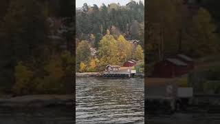 Oslo fjord cruise 🧡🍁😍 [upl. by Nauwtna]