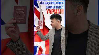 İngiltere Vize Başvuru Hataları [upl. by Beare]