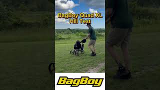 BagBoy Quad XL Hill Test [upl. by Akkinahs194]