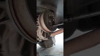 How to open a handbrakeisuzu rashidmechanic funny [upl. by Assirehc]