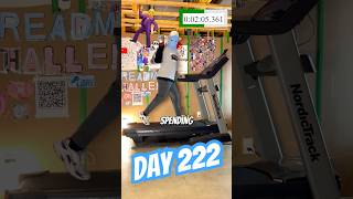 TREADMILL Challenge Results After 222 Days weightloss running [upl. by Fafa]