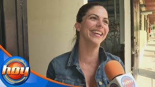 África Zavala planea su regreso a las telenovelas y aclara si vendra otro bebé pronto  Programa hoy [upl. by Yoreel]