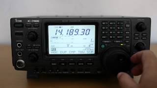 ICOM IC7400 [upl. by Nywloc]